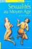 Jacques Rossiaud Sexualites au Moyen Age